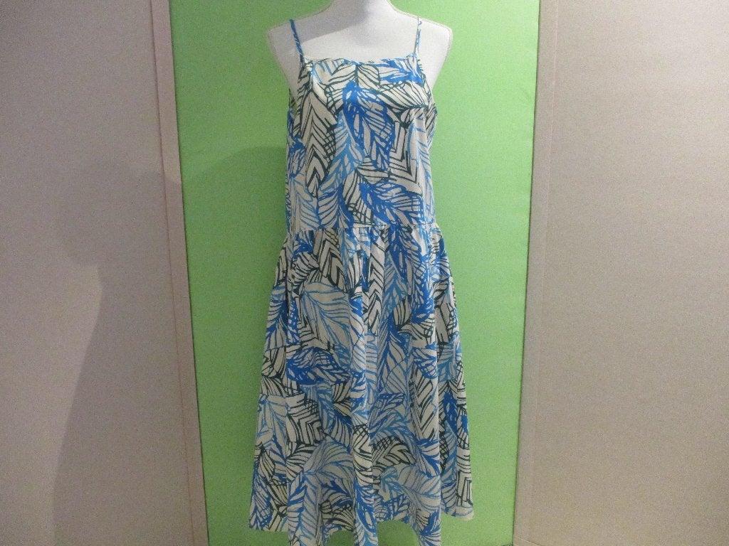United Colors of Benetton jurk maat L (98% katoen), Maat 42/44 (L), Zo goed als nieuw, United Colors of Benetton, Onder de knie