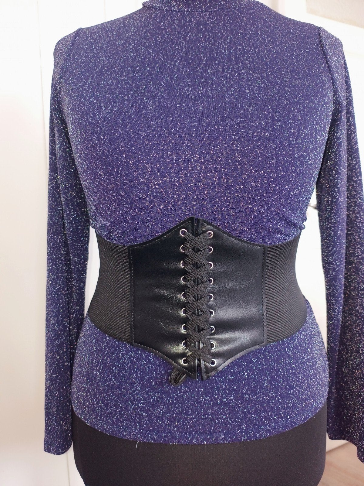 Brede Elastische Taille Riem – Korsetstijl – Nieuw, Ophalen of Verzenden, Nieuw, Zwart, 5 cm of meer