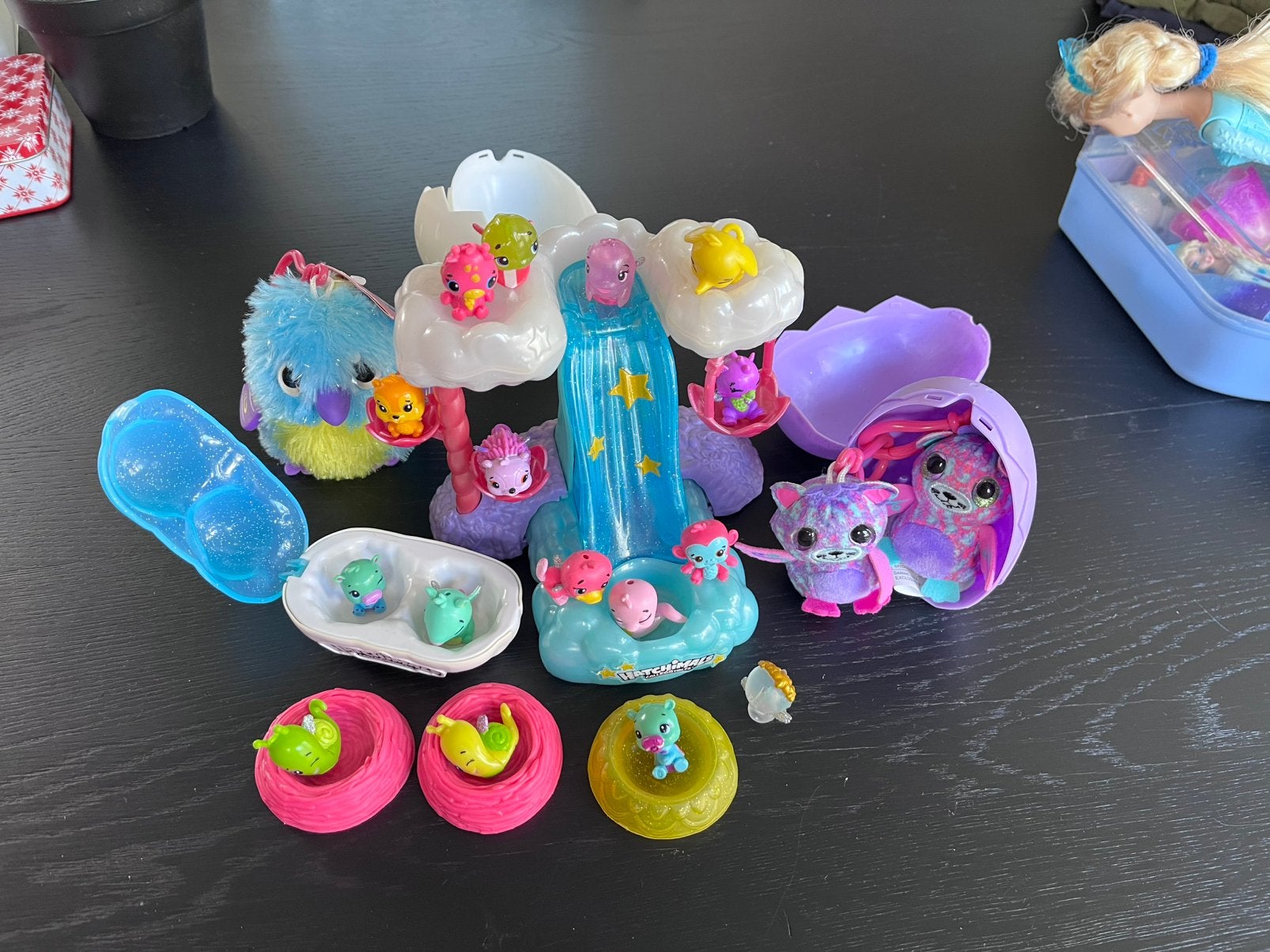Hatchimals set en pluche, Ophalen, Gebruikt, Jongen of Meisje