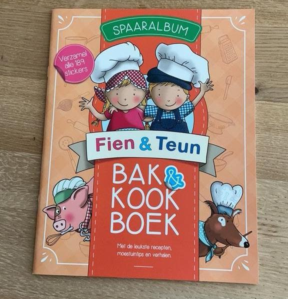 Fien en teun kookboek met alle plaatjes, Plus, Ophalen of Verzenden