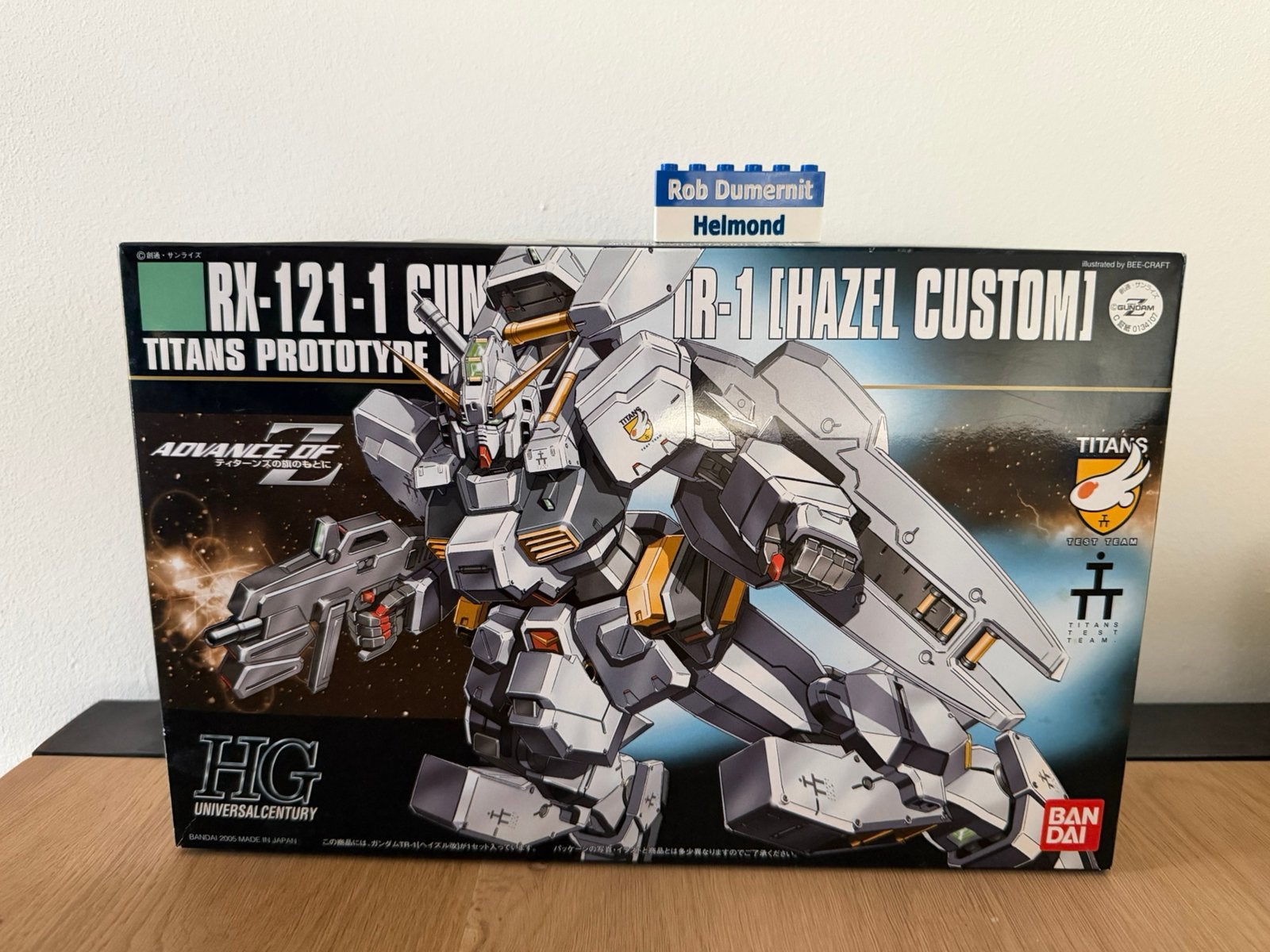 Bandai Namco; Gundam RX-121-1 TR-1 Hazel Custom, Ophalen of Verzenden, Nieuw, 1:50 of kleiner, Figuur of Figuren