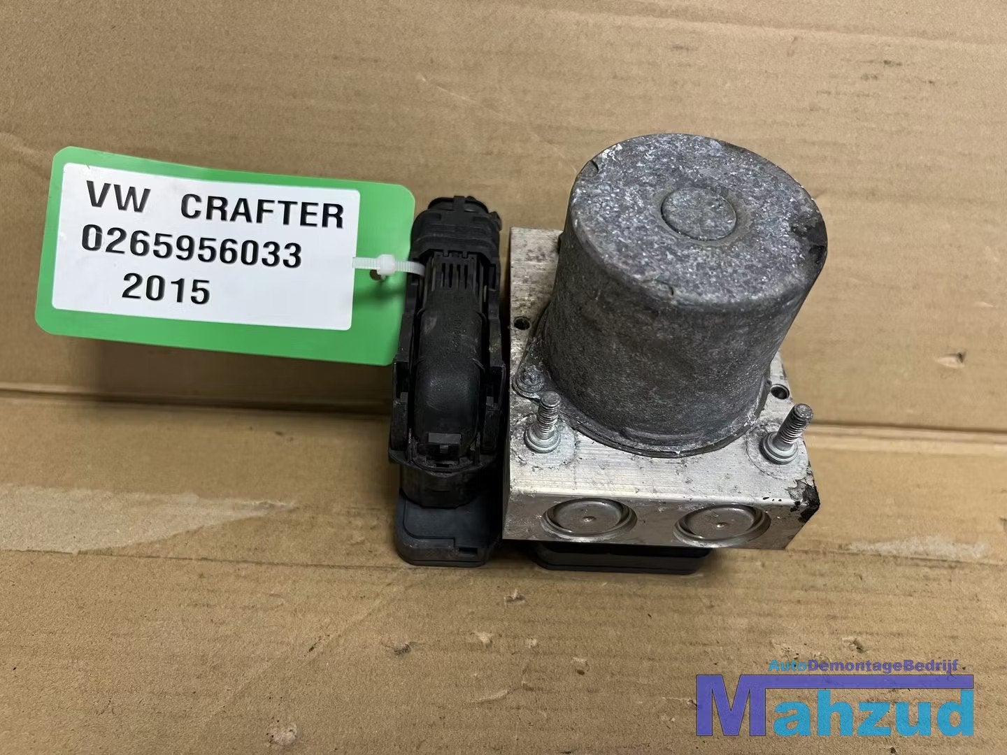 VW CRAFTER ABS Pomp 0265956033, Gebruikt, Volkswagen, Volkswagen AG, Berliner Ring 2
38440  Wolfsburg, DE