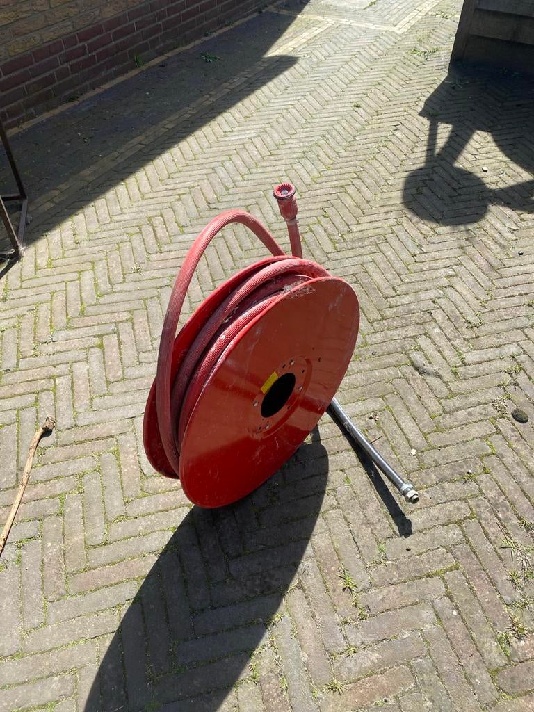 Gebruikte brandslanghaspel, Huis en Inrichting, Brandblussers en Brandkasten, Ophalen of Verzenden, Gebruikt