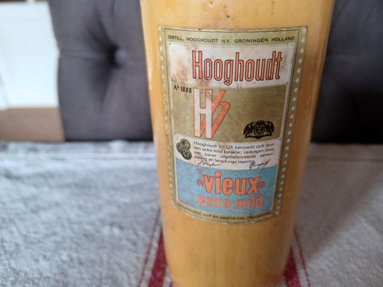 ❤️ Hooghoudt vieux leeg kruikje vintage, Verzenden