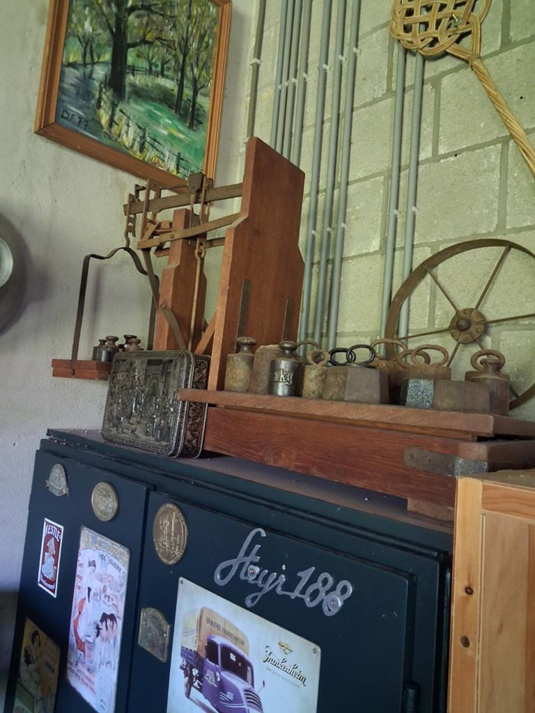 Schitterende bascule met veel gewichten, Ophalen of Verzenden