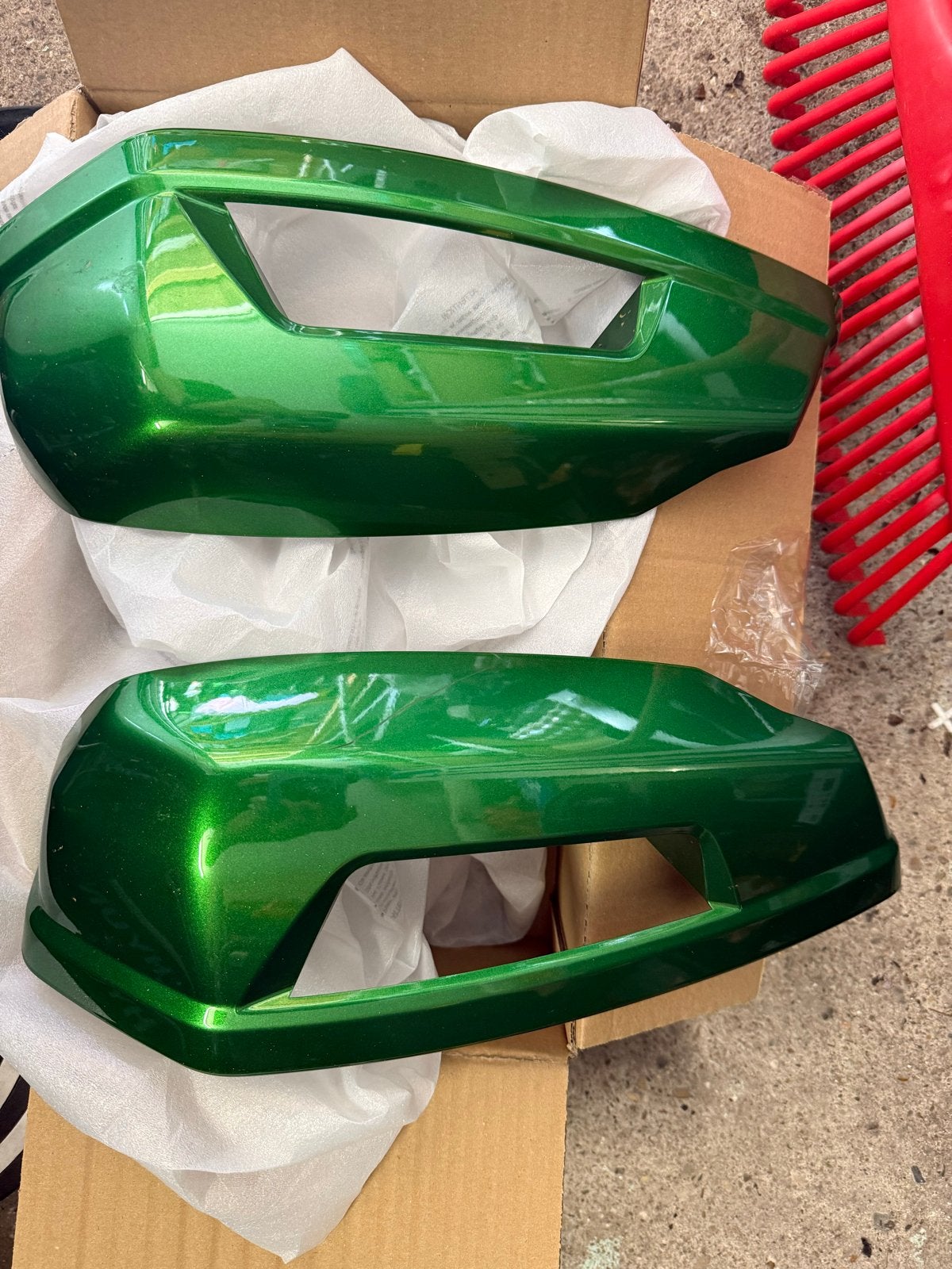 Koffercovers Kawasaki Z1000/1100 SX (groen), Motoren, Ophalen of Verzenden, Gebruikt
