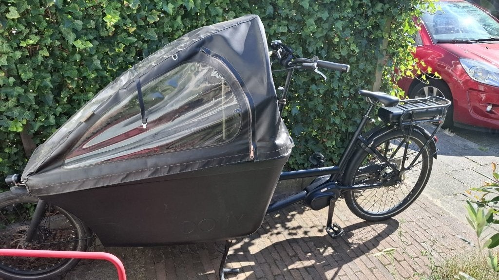 Bakfiets Dolly te koop!, 4 kinderen of meer, Gebruikt, Elektrisch, Ophalen