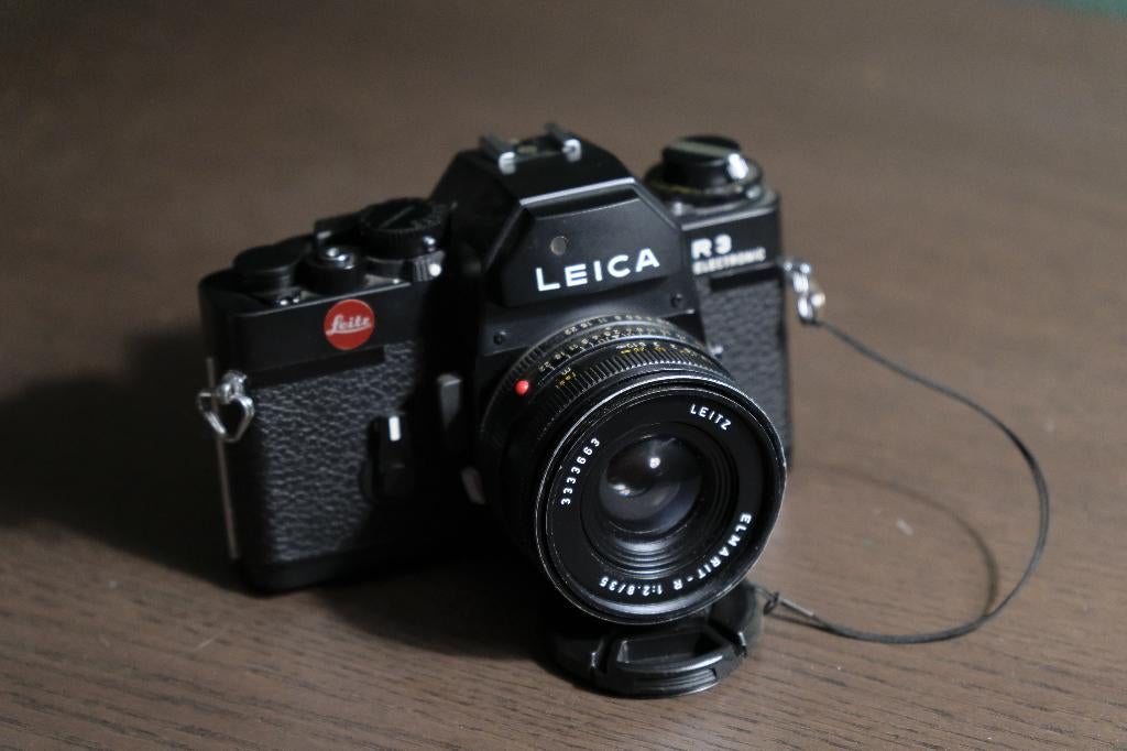Leica R3 met orginele doos en 35mm 2.8 lens, Ophalen of Verzenden, Zo goed als nieuw, Spiegelreflex, Leica