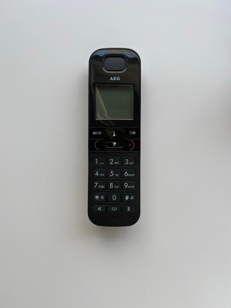 AEG Draadloze Telefoon met Oplaadstation, Ophalen of Verzenden, Zo goed als nieuw, 1 handset