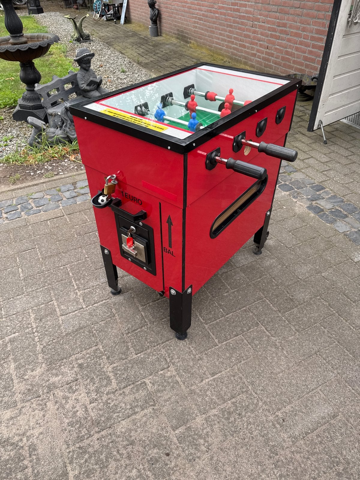 Voetbalspel met muntinworp - Tafelvoetbal, Ophalen, Gebruikt