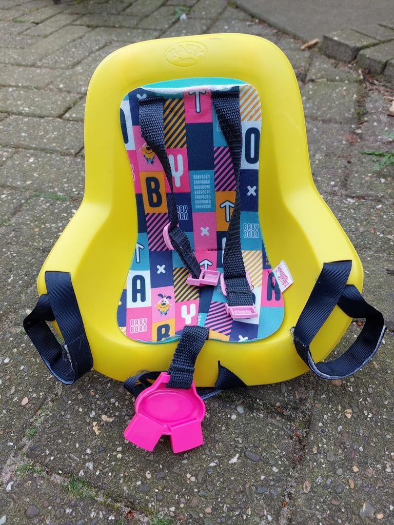 Baby Born poppen fiets stoeltje, Ophalen of Verzenden, Zo goed als nieuw, 0 t/m 10 kg, BABY born
