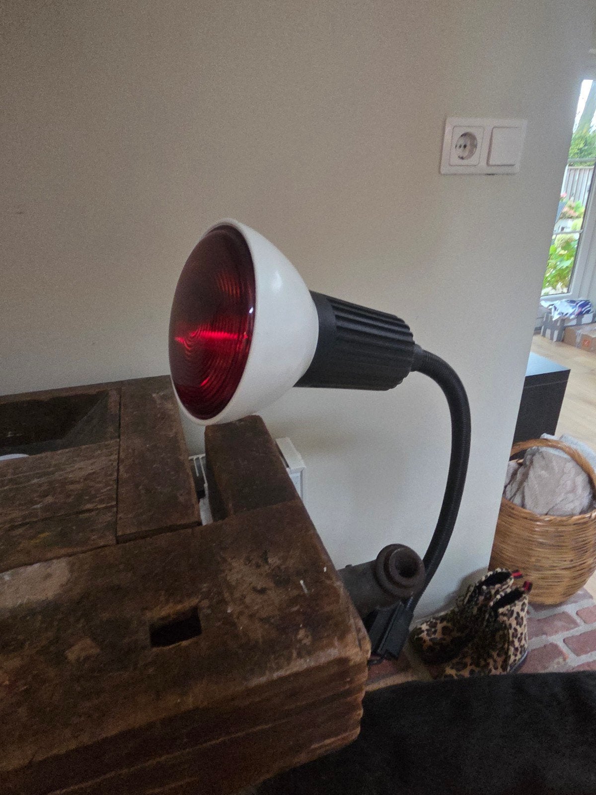 Vintage Philips Infraphil HP2001 - Vario de Luxe jaren 70, Ophalen of Verzenden