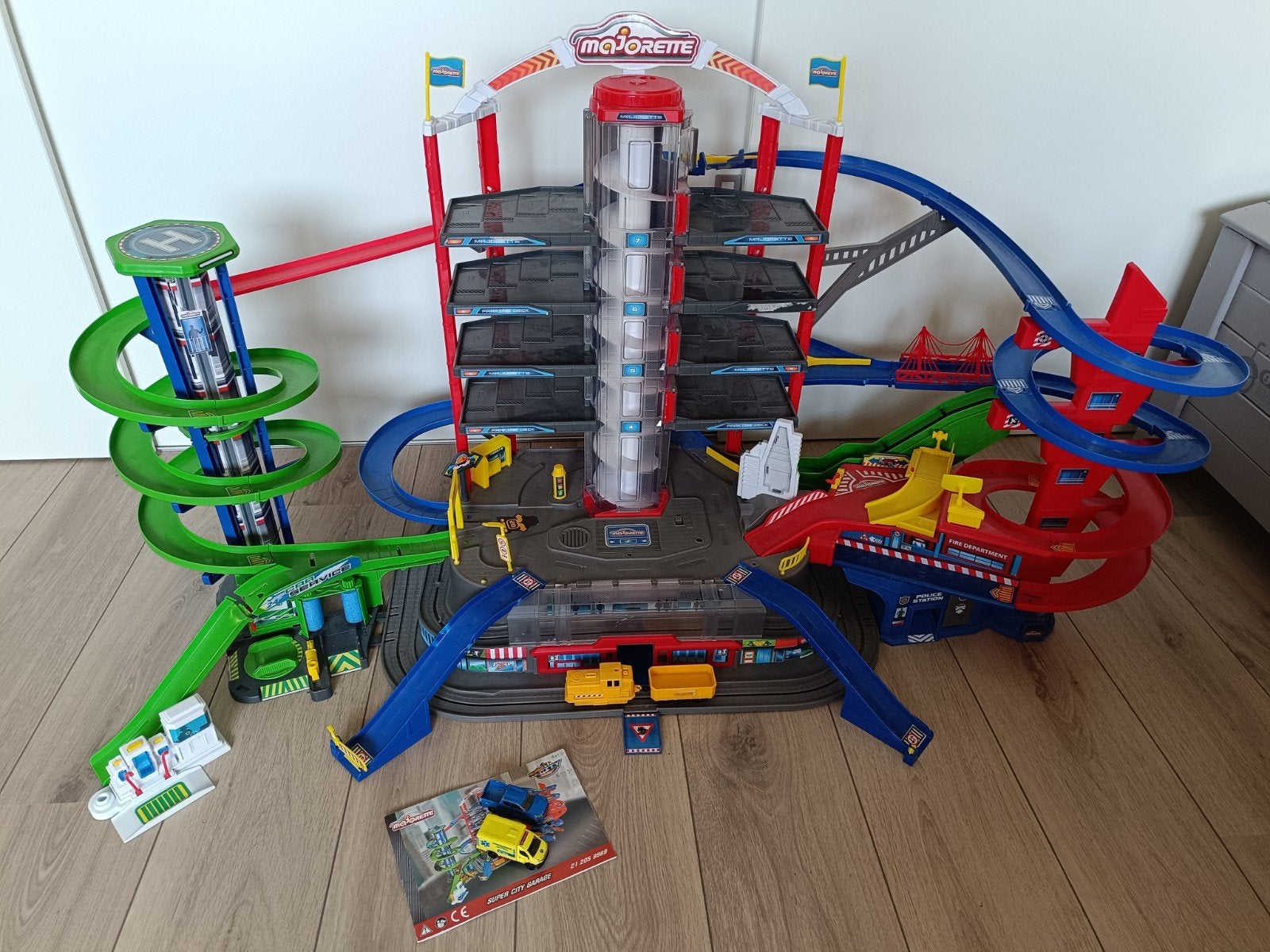 Majorette Super City Parkeergarage - Alleen ophalen!, Ophalen, Gebruikt