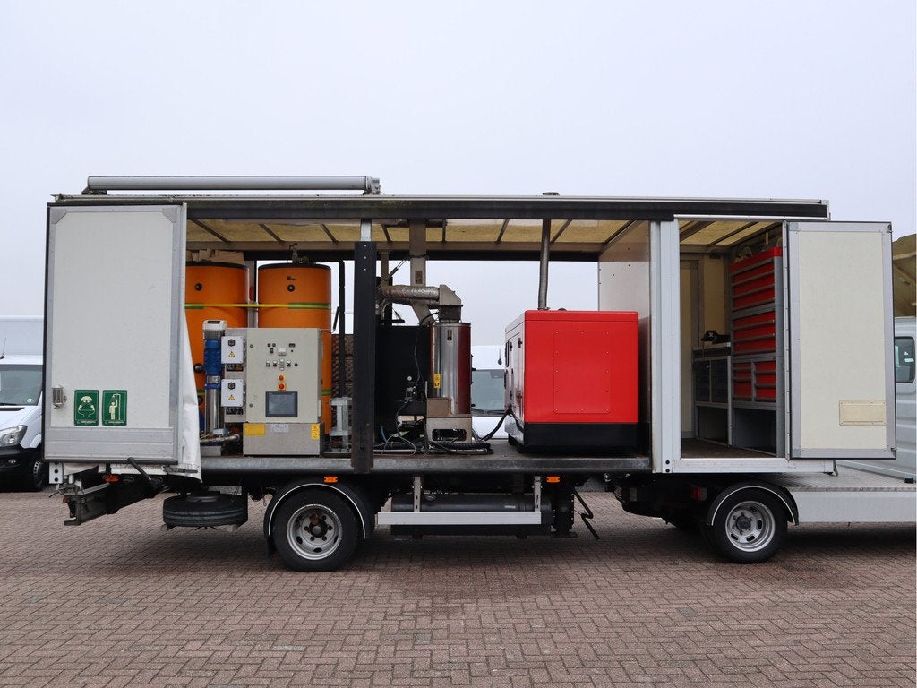 Iveco Daily 40C21 3.0 Be-Trekker + Waterzuivering Trailer +, Auto's, Bestelauto's, Euro 5, Gebruikt, 4 cilinders, Iveco