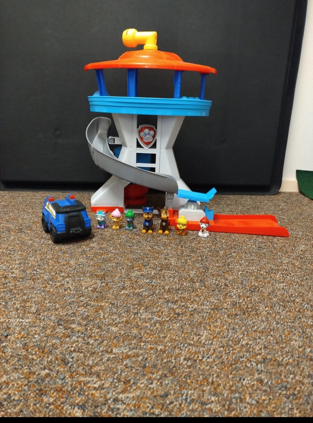 Paw Patrol Uitkijktoren met Figuren, Kinderen en Baby's, Ophalen of Verzenden, Gebruikt, Jongen of Meisje