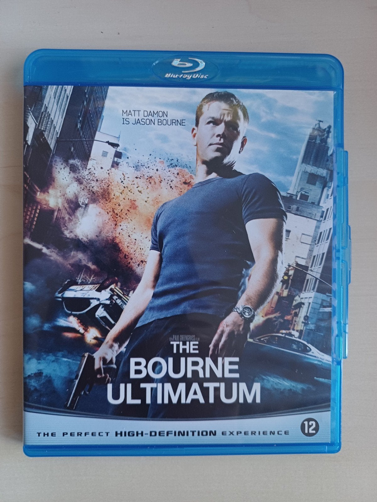 The Bourne Ultimatum Blu-ray Disc - Actie Thriller, Cd's en Dvd's, Blu-ray, Ophalen of Verzenden, Zo goed als nieuw, Actie