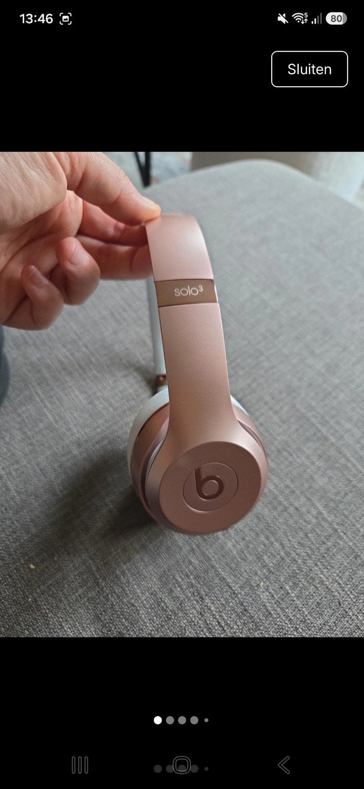 Beats Solo3 Wireless koptelefoon - Roségoud, Goud, Beats, On-ear, Ophalen of Verzenden