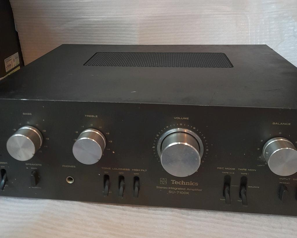 Vintage technics su-7100k versterker, Ophalen of Verzenden, Minder dan 60 watt, Overige merken