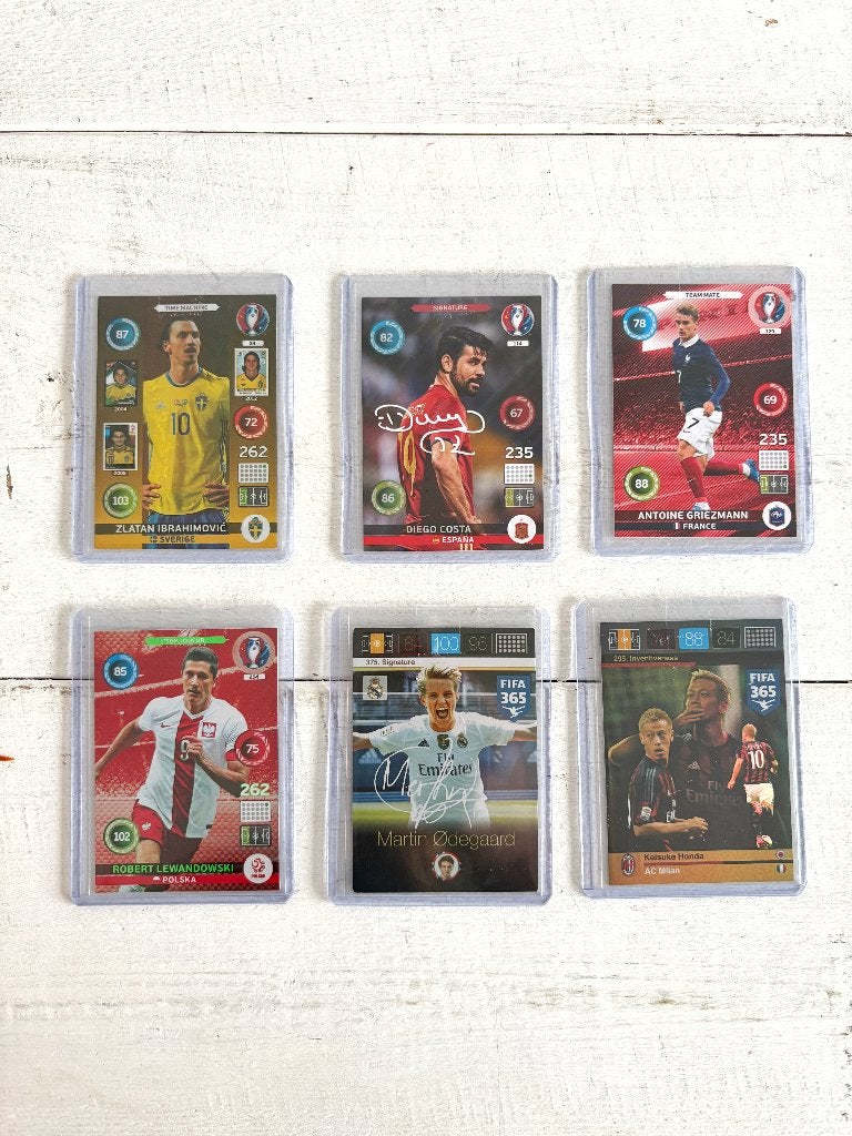6x Panini FIFA 365 Adrenalyn XL kaarten 2016, Ophalen of Verzenden, Zo goed als nieuw, Meerdere plaatjes