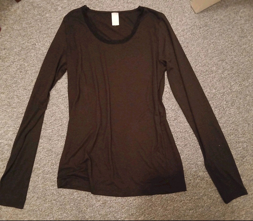 Thermo long sleeve shirt, Maat 38/40 (M), Zwart, Ophalen of Verzenden, Zo goed als nieuw