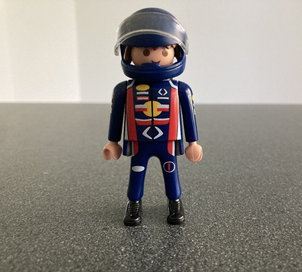 Playmobil 5243 figures serie 3 coureur formule 1, Ophalen of Verzenden, Zo goed als nieuw, Complete set