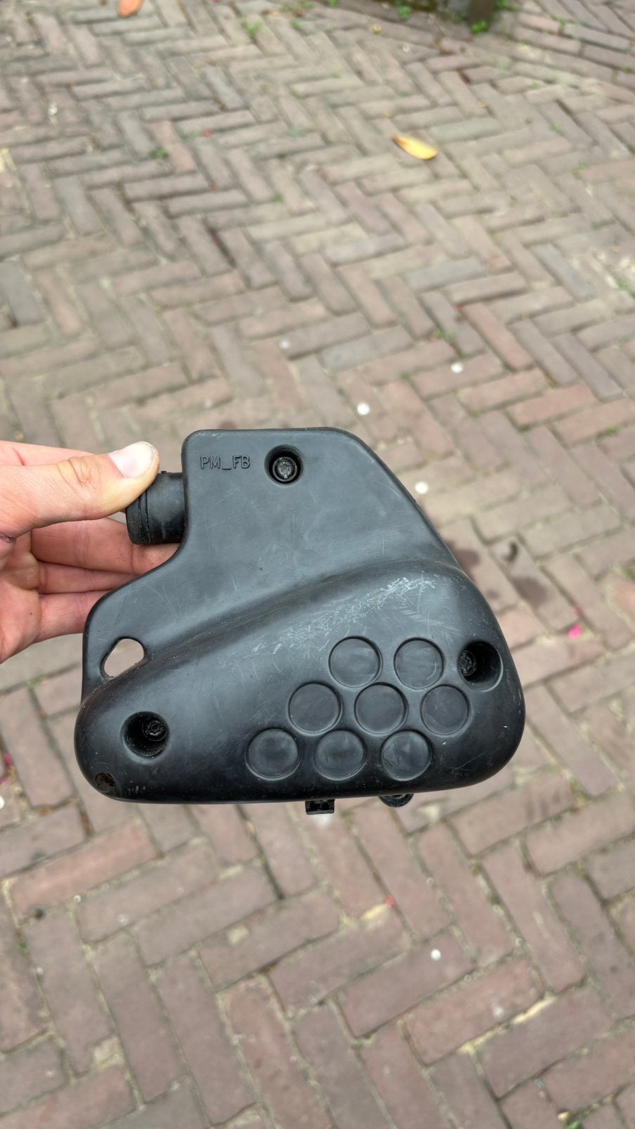 Originele luchtfilter peugeot verticaal, Ophalen of Verzenden, Gebruikt, Carburateur, Peugeot