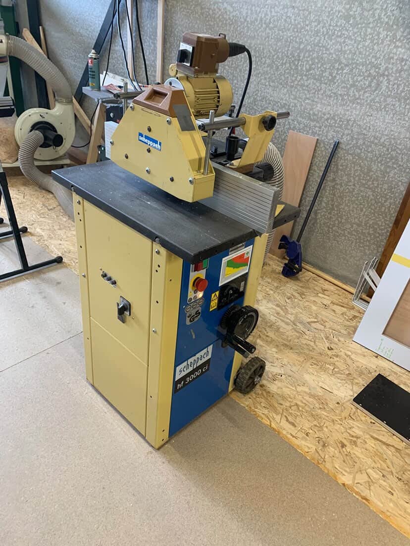 Scheppach HF 3000 CI Freesmachine - Zo goed als nieuw, Ophalen, Zo goed als nieuw, Elektrisch, Overige soorten