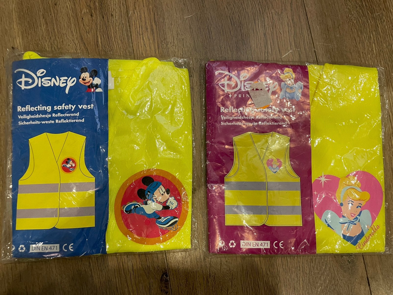 3 Disney veiligheidshesjes Reflacterend, Ophalen of Verzenden, Zo goed als nieuw