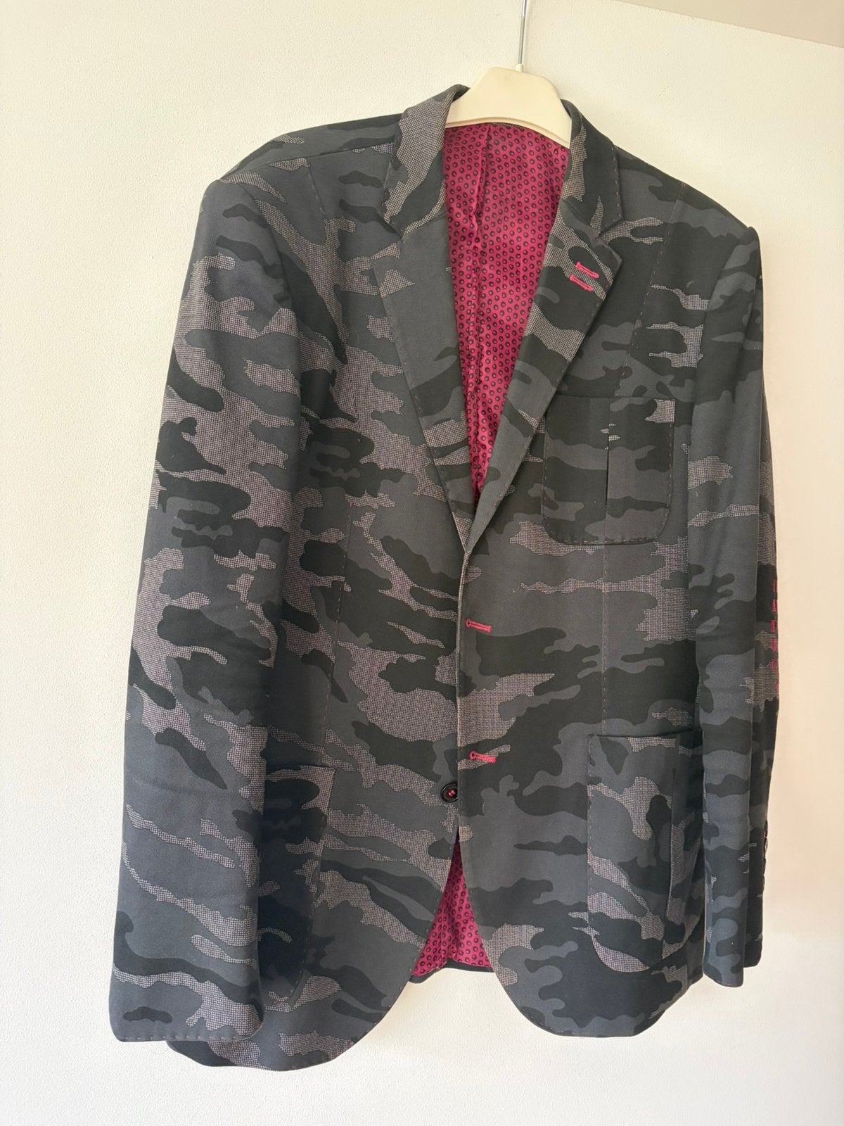 Bogosse Blazer, Kleding | Heren, Ophalen of Verzenden, Zo goed als nieuw, Maat 48/50 (M), Grijs