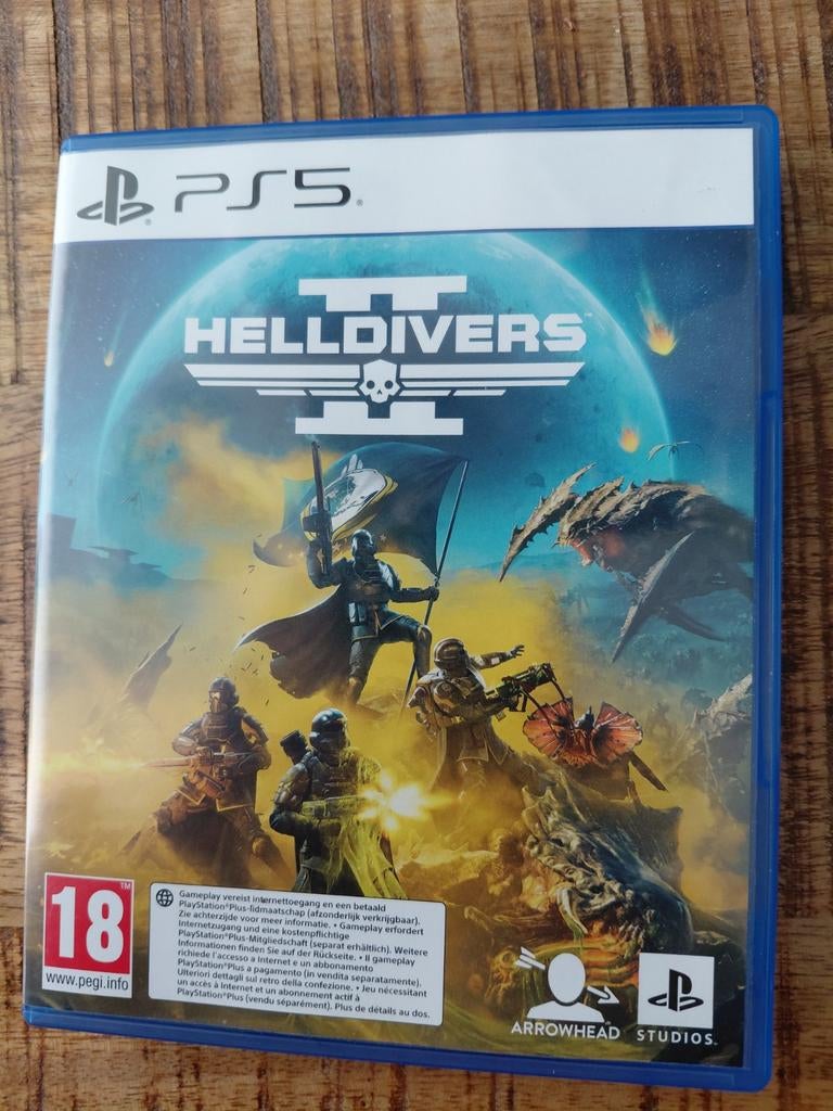 Helldivers 2 PS5 - Duik in de intergalactische oorlog!, Online, Vanaf 18 jaar, Shooter, Ophalen of Verzenden