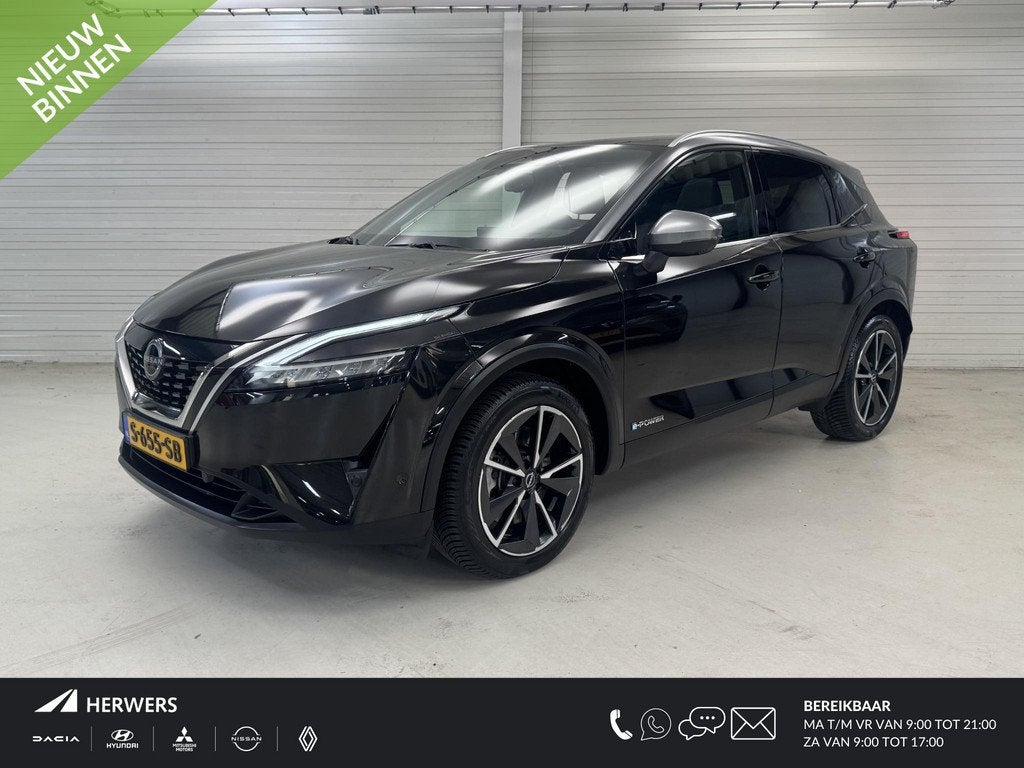 Nissan Qashqai 1.5 e-Power Tekna / Nederlandse Auto / Dealer, Auto's, Nissan, Bedrijf, Te koop, Qashqai, 360° camera, ABS, Achteruitrijcamera