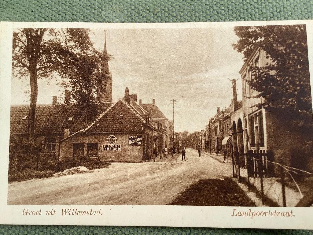 Willemstad, Landpoortstraat, Ophalen of Verzenden, Voor 1920, Zuid-Holland