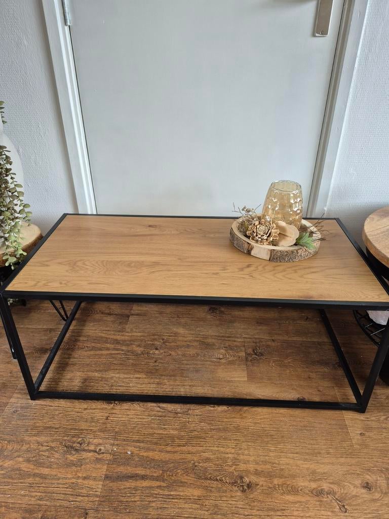 Mooie salontafel., Ophalen, Zo goed als nieuw, Rechthoekig, 50 tot 100 cm