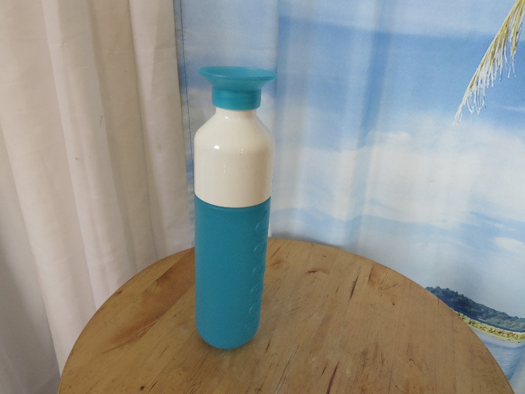 hemels blauwe dopper, Sport en Fitness, Bidons, Ophalen of Verzenden, Gebruikt