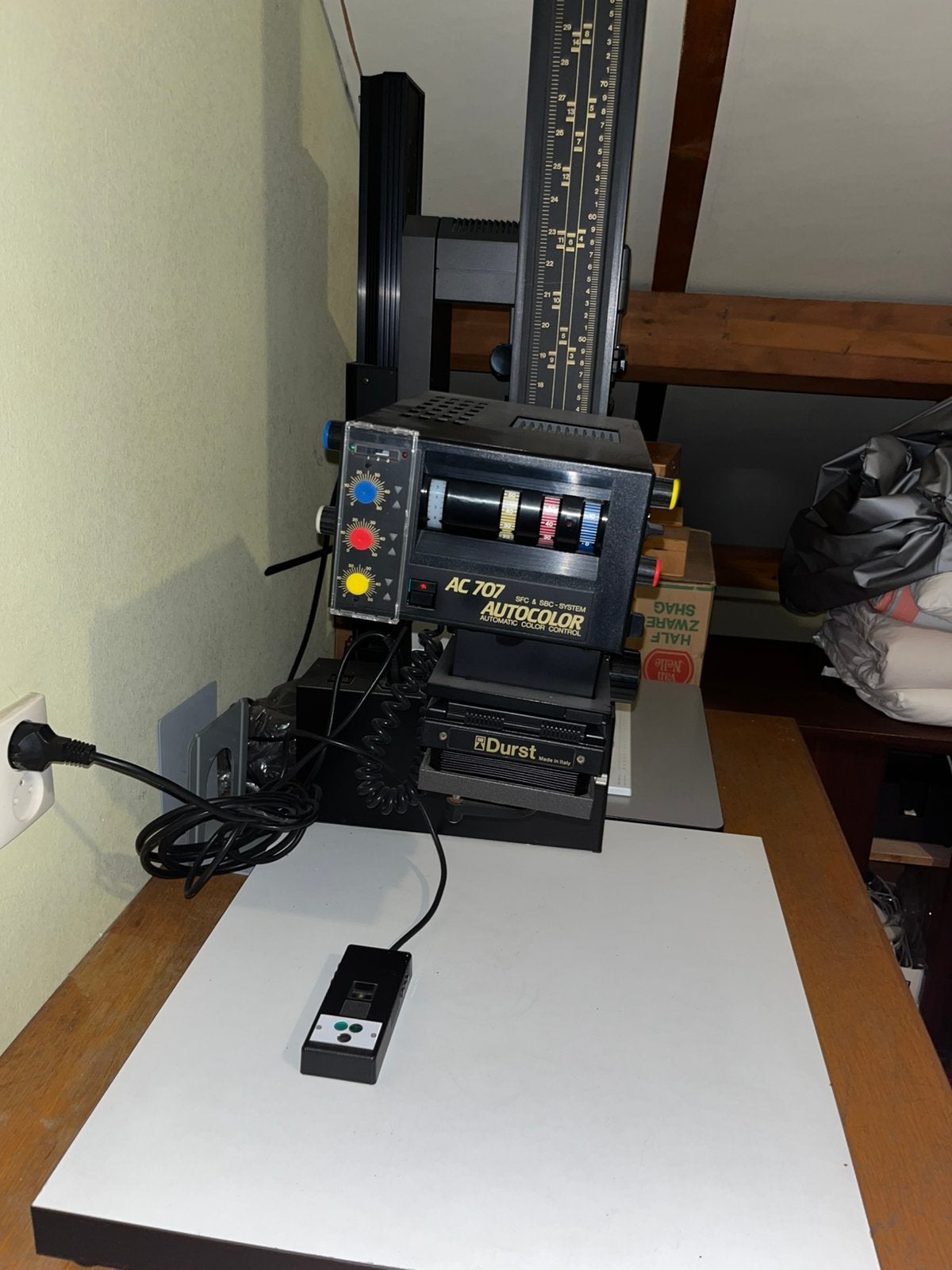Durst AC707 Autocolor vergroter, Audio, Tv en Foto, Fotografie | Doka Toebehoren, Ophalen of Verzenden, Zo goed als nieuw