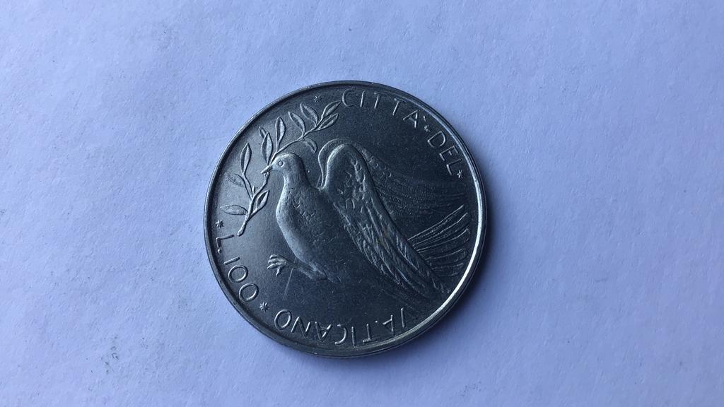 Vaticaan 100 lire 1971., Ophalen of Verzenden
