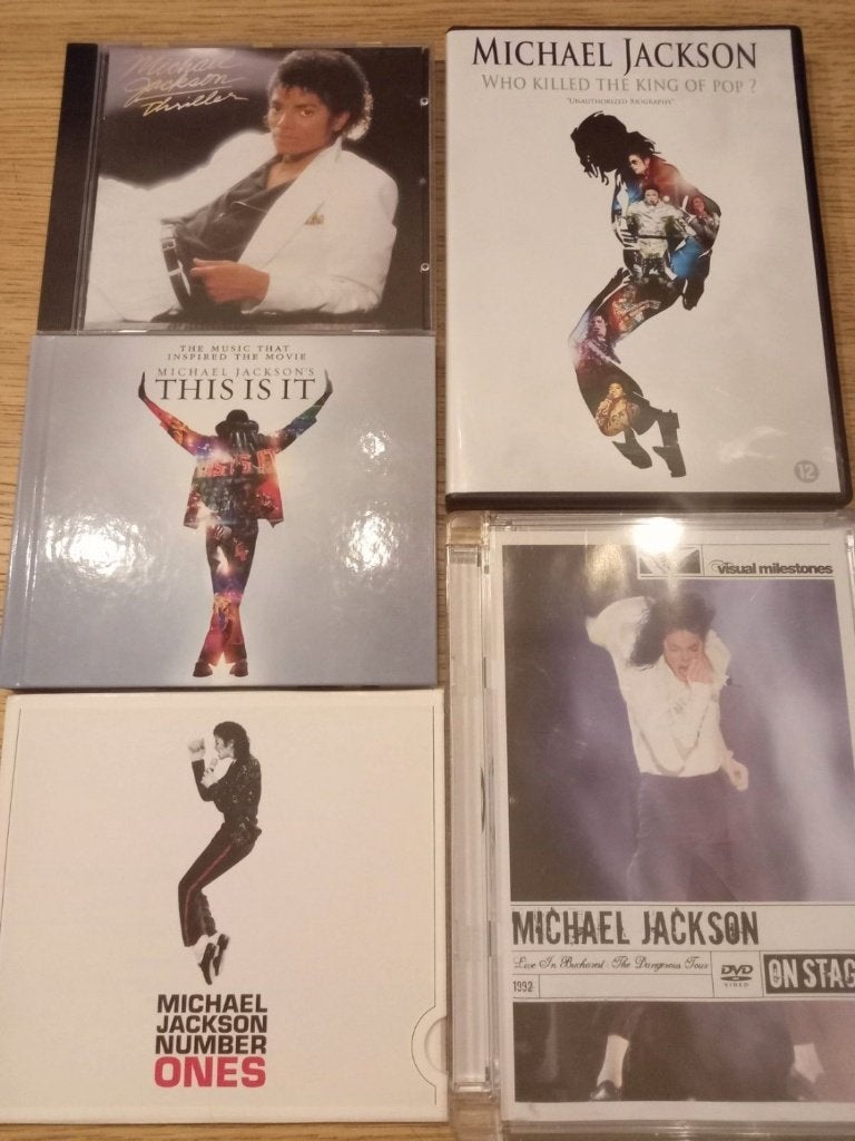 Michael Jackson, Verzamelen, Ophalen of Verzenden, Zo goed als nieuw, Cd of Plaat