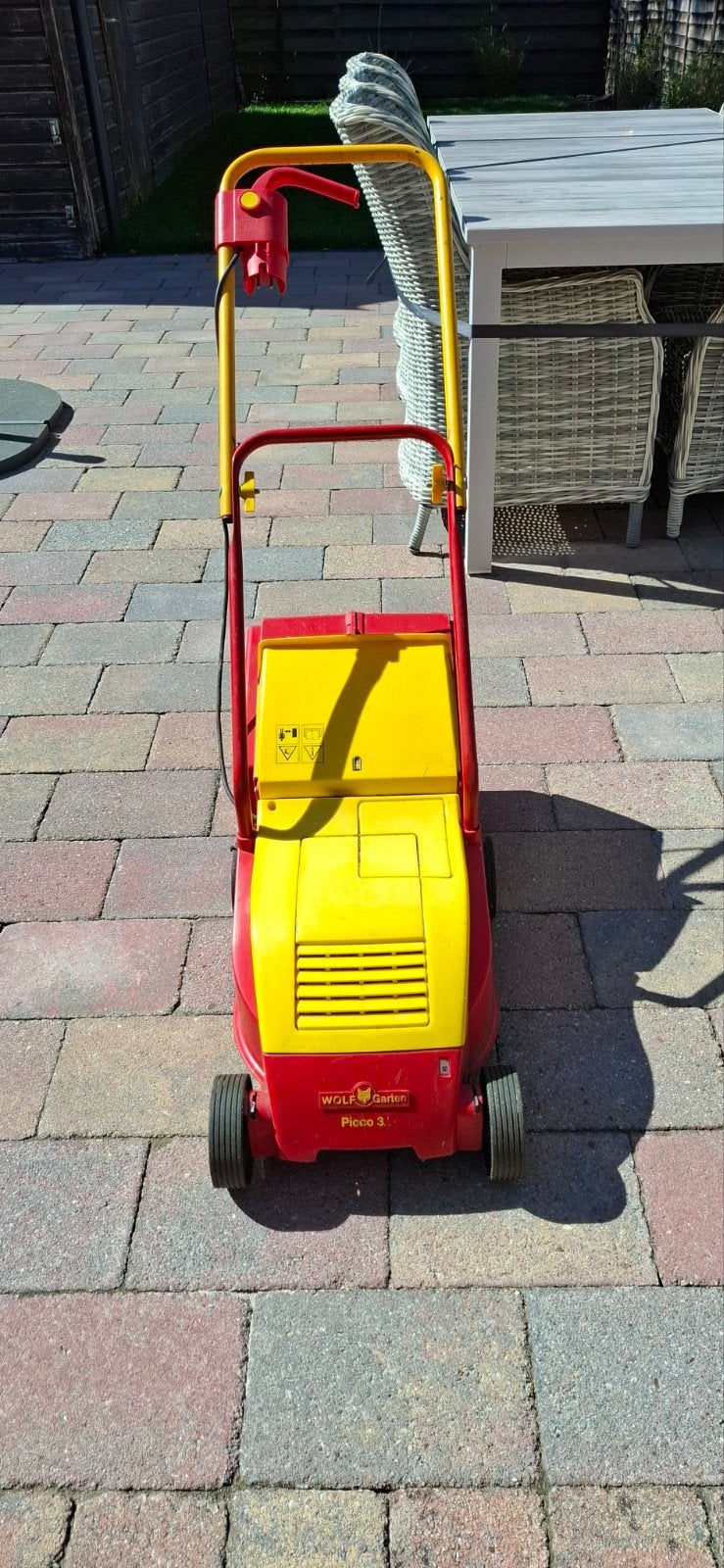 Elektrische grasmaaier Wolf Garten Picco 3.1, Elektrische grasmaaier, Minder dan 30 cm, Ophalen of Verzenden, Opvangbak