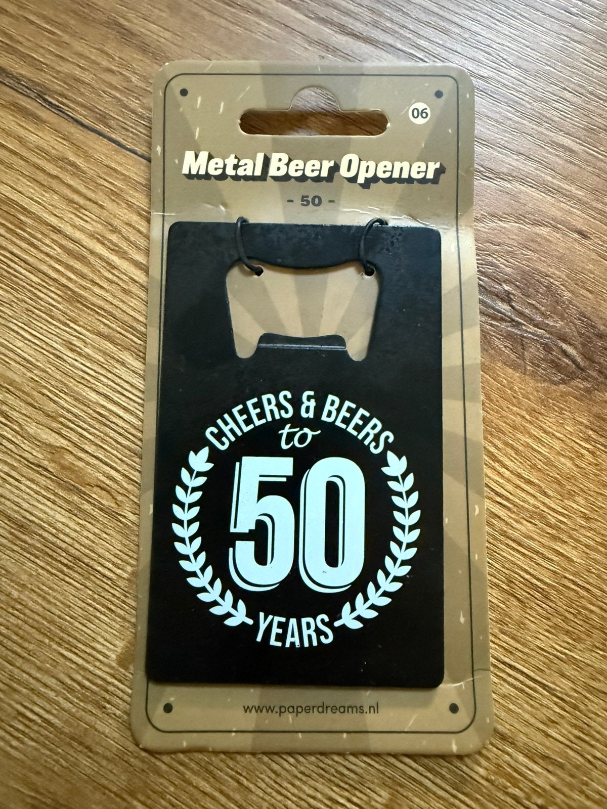 Bieropener abraham nieuw, Ophalen of Verzenden, Zo goed als nieuw