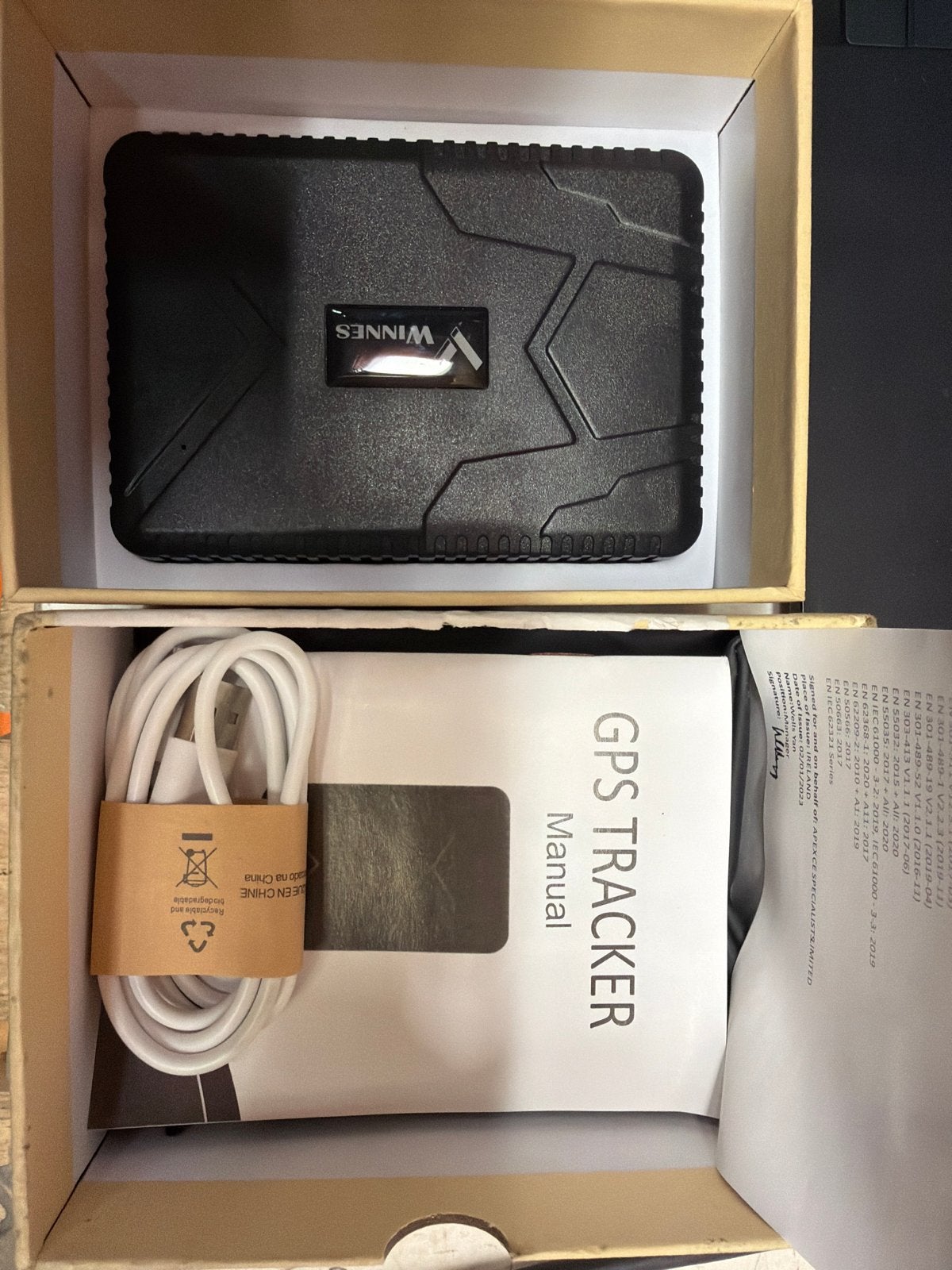 WINNES GPS Tracker - Nieuw in doos, Nieuw, Ophalen of Verzenden, Nvt, Nvt