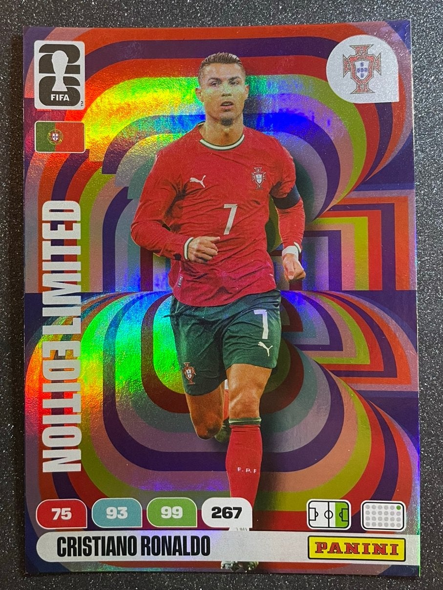 Panini WORLD CUP 2026 XXL LIMITED EDITION RONALDO PORTUGAL, Verzenden, Zo goed als nieuw, Plaatje
