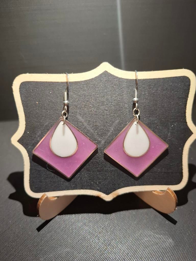 Oorbellen, Overige materialen, Hangers, Overige kleuren, Nieuw