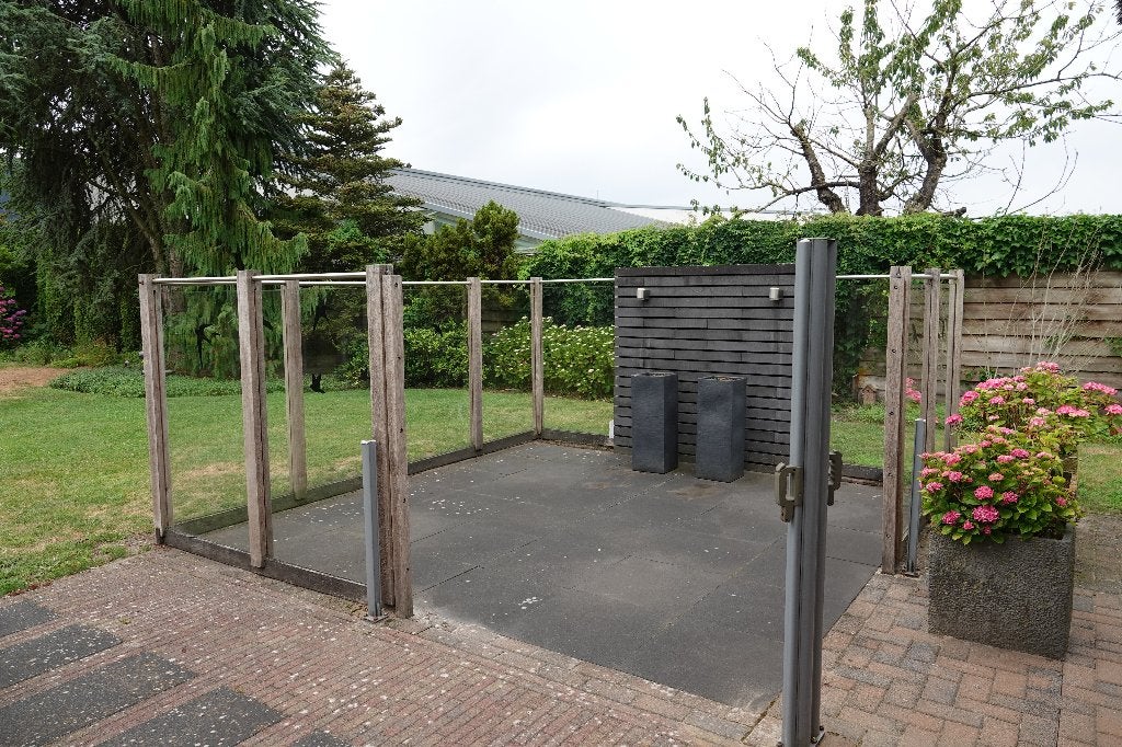 Terras compleet m.u.v bloembakken, Ophalen, Gebruikt