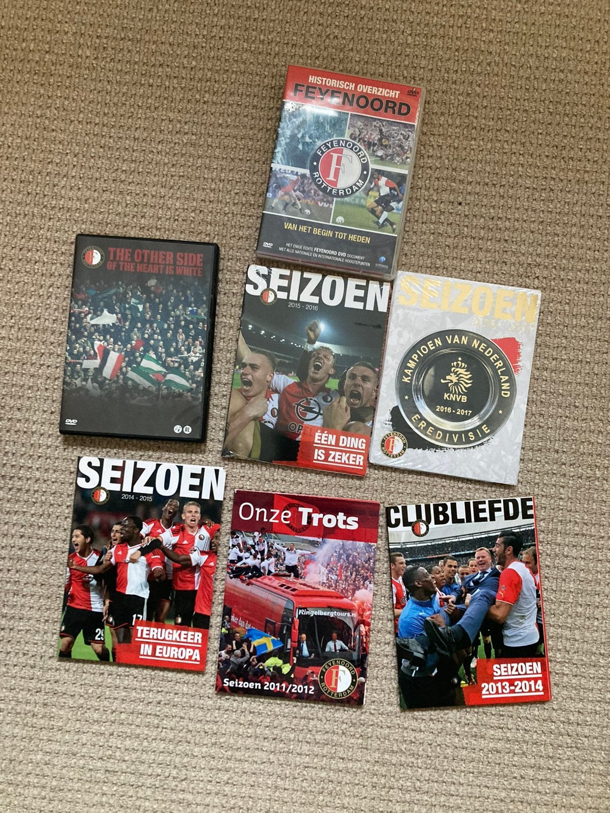 dvd feyenoord rotterdam, Ophalen of Verzenden, Zo goed als nieuw