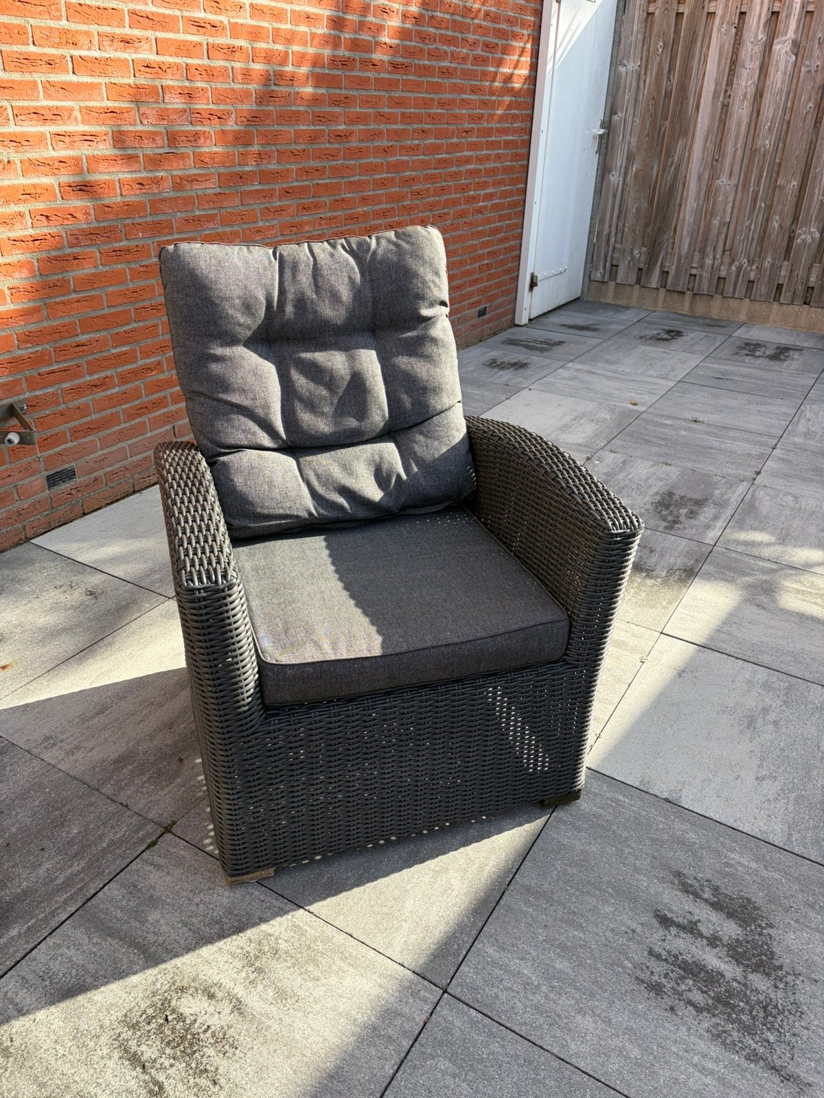 Loungeset/ tuinset 6 persoons BIEDEN, Tuin en Terras, Ophalen, Gebruikt, Eettafel, 6 zitplaatsen