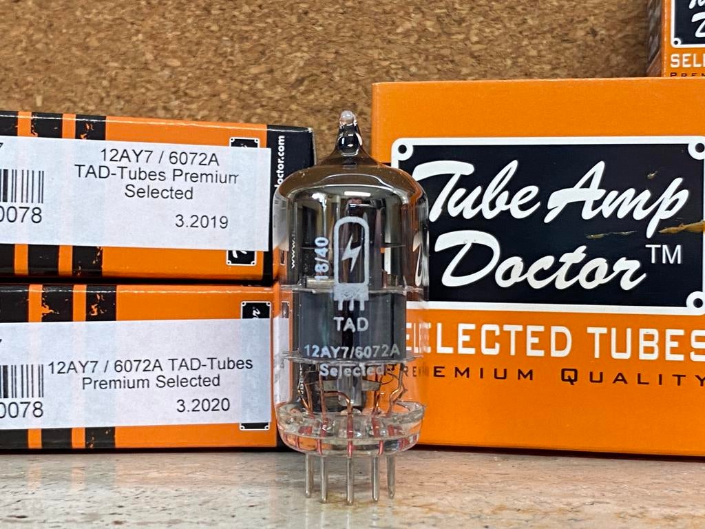 12AY7 6072A Tube Amp Docter TAD  6072  ( ECC83 12AX7 ), Ophalen of Verzenden