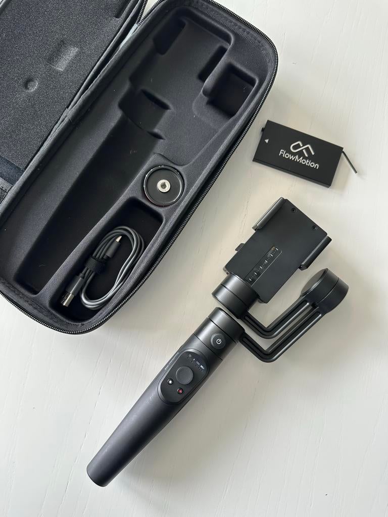 FlowMotion ONE Smartphone Gimbal Stabilisator, Ophalen of Verzenden, Zo goed als nieuw