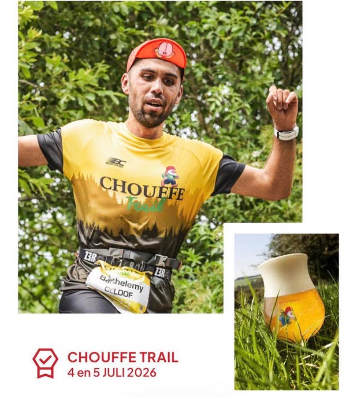 La chouffe trail 2x 10km en 2x18km