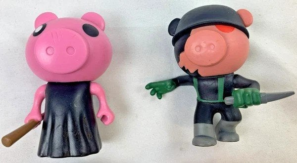 PhatMojo Roblox Piggy 4 figuren Set Foxy Piggy Zompiggy Rash, Verzamelen, Poppetjes en Figuurtjes, Coolsingel 104, 3011 AG Rotterdam, Netherlands