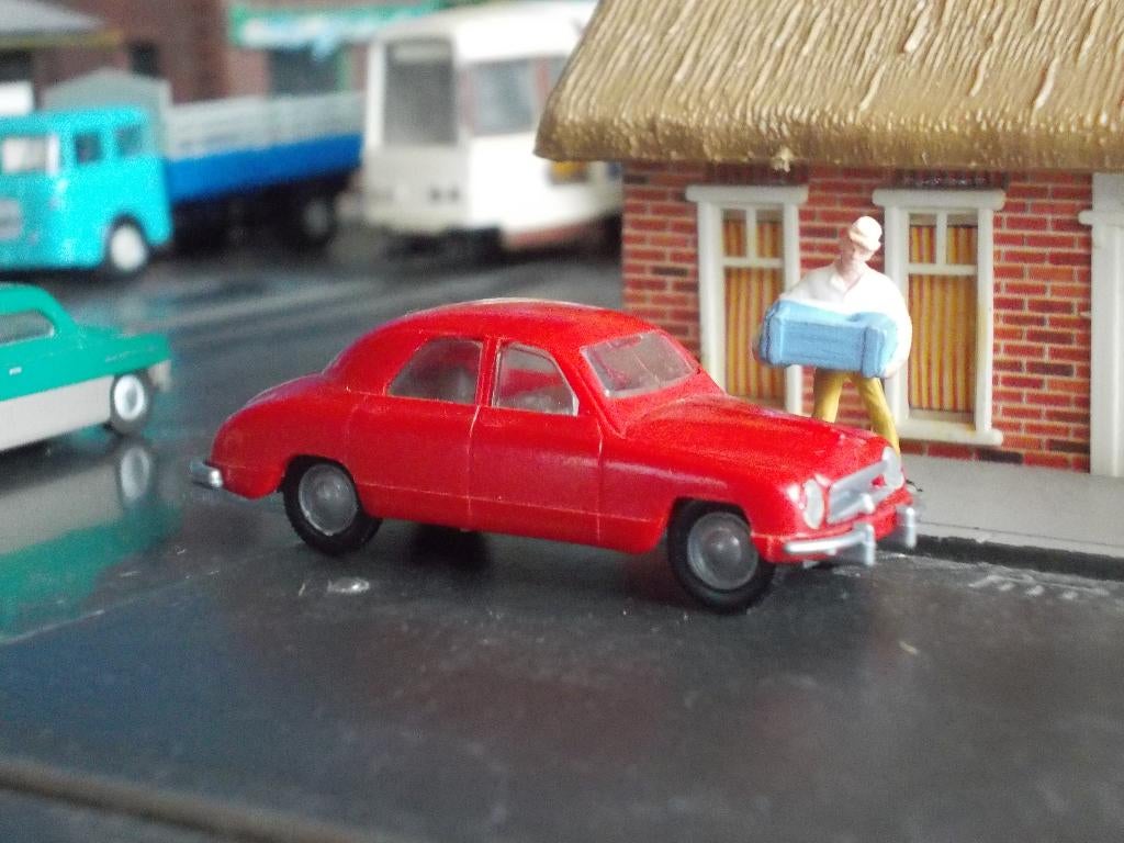 1952 Skoda 1200 / 1201 sedan - Igra rood, Ophalen of Verzenden, Nieuw, Auto, Overige merken